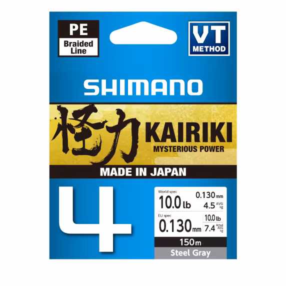 Shimano Kairiki 4 Steel Gray