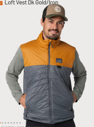 Guideline Loft Vest Gold