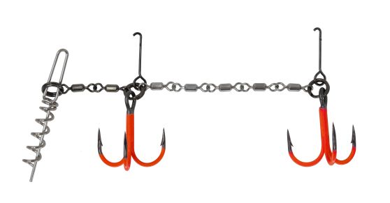 VMC Double Pike Chain UV Orange