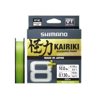 Shimano Kairiki 8+ Mantis Green 300m