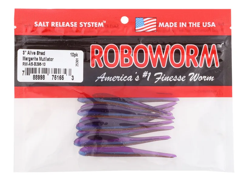 Roboworm Alive Shad 3" – Bild 3